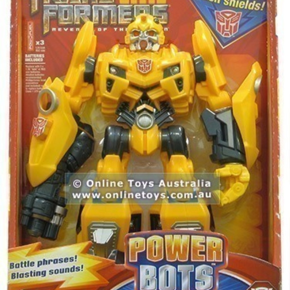 A   POWER BOTS   BUMBLEBEE  MOVIE  TRANSFORMER